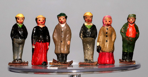 Stück alte figuren - 6, aus