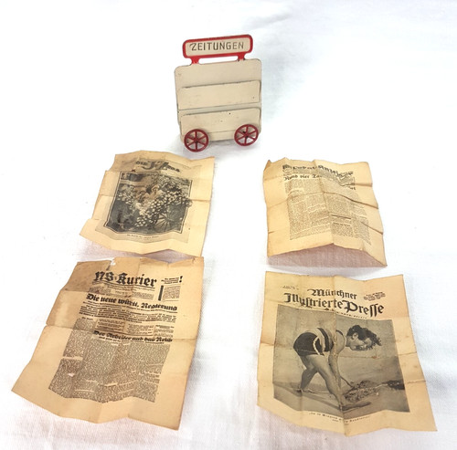 Zeitungswagen spur mit - spur, 0