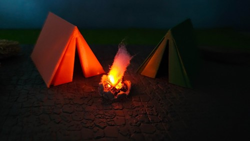 Campingplatz set für - für, spur